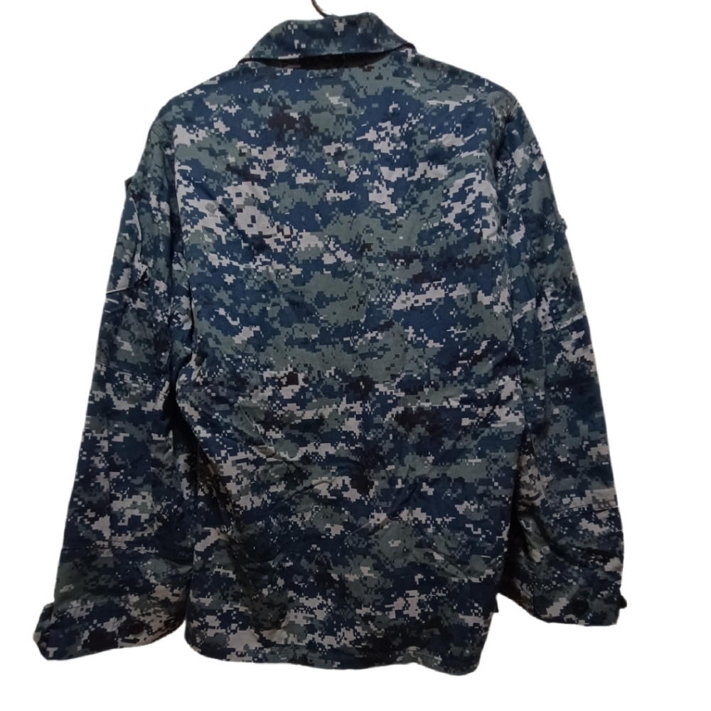 US Navy Camouflage Military Jacket - Picture 2 of 4